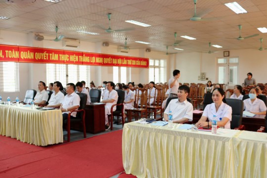 Khoá Đào tạo “Nhận thức chung về quản lý Phòng xét nghiệm y tế theo tiêu chuẩn ISO 15189:2012” tại Bệnh viện Sản Nhi Bắc Giang