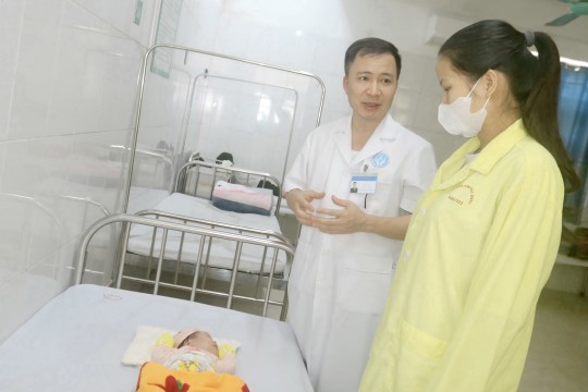 Phẫu thuật tạo hình dị tật hậu môn trực tràng 01 thì cho trẻ sơ sinh 26 ngày tuổi không có hậu môn: Dấu ấn chuyên môn của Bệnh viện Sản Nhi Bắc Ninh Số 1