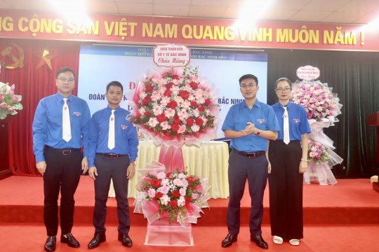 Đại hội Đại biểu Đoàn TNCS Hồ Chí Minh Bệnh viện Sản Nhi Bắc Ninh Số 1 lần thứ I, nhiệm kỳ 2025-2030 thành công tốt đẹp