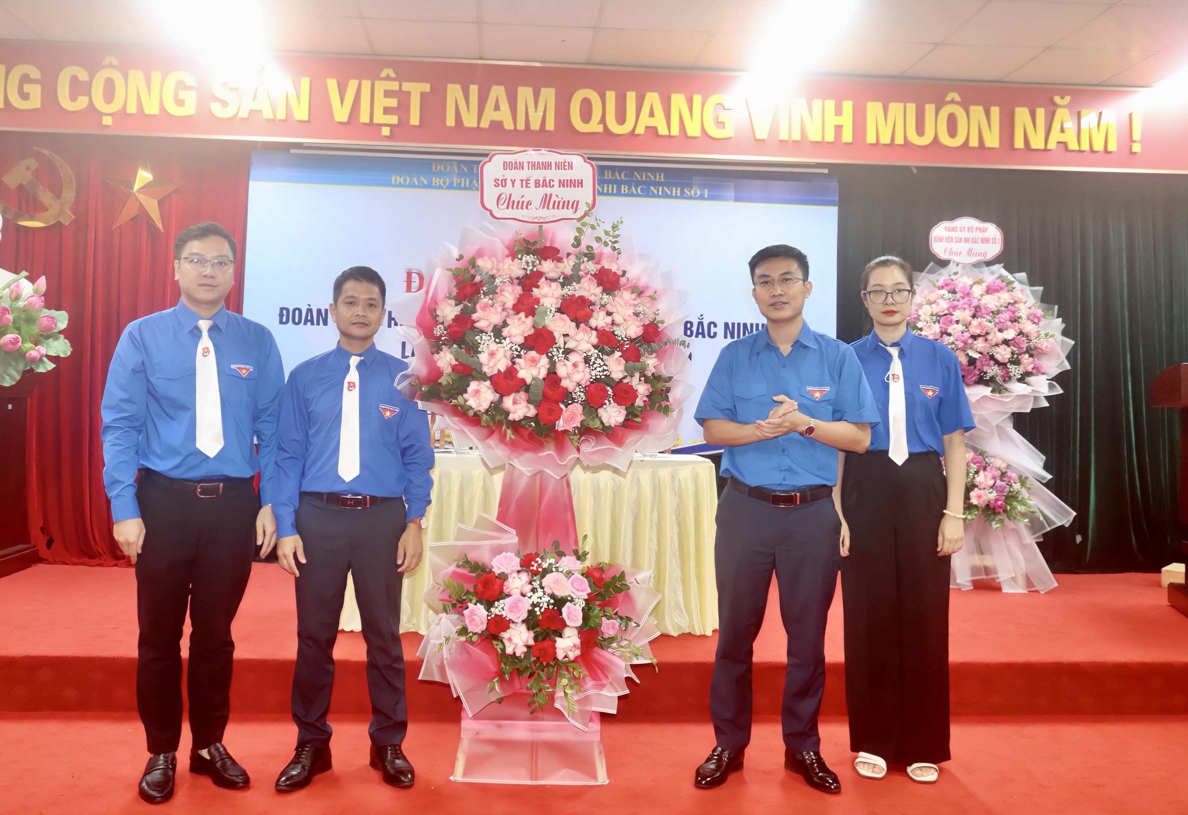 Đại hội Đại biểu Đoàn TNCS Hồ Chí Minh Bệnh viện Sản Nhi Bắc Ninh Số 1 lần thứ I, nhiệm kỳ 2025-2030 thành công tốt đẹp