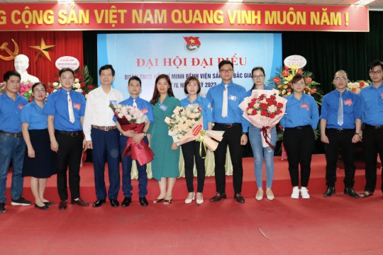 Đại hội đại biểu Đoàn TNCS Hồ Chí Minh Bệnh viện Sản Nhi Bắc Giang lần thứ IV, nhiệm kỳ 2022 - 2027 thành công tốt đẹp