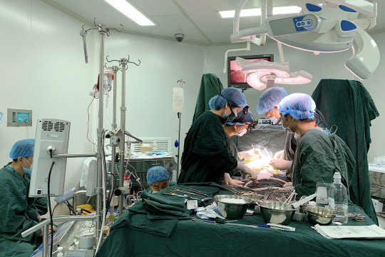Phẫu thuật miễn phí dị tật tim bẩm sinh thông sàn nhĩ thất bán phần tại Bệnh viện Sản Nhi Bắc Giang