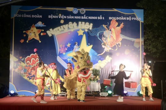 “Đêm hội Trăng Rằm năm 2025” - Trung thu yêu thương tại Bệnh viện Sản Nhi Bắc Ninh Số 1