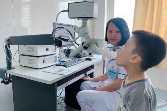Bệnh Hen phế quản và vai trò của phương pháp Đo chức năng hô hấp tại Bệnh viện Sản Nhi Bắc Giang