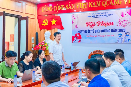 Bệnh viện Sản - Nhi Bắc Ninh số 1 làm việc với Bệnh viện Đa khoa Sơn Động và 08 Trạm Y tế về công tác khám sức khỏe định kỳ, khám sàng lọc, đào tạo chuyên môn và chỉ đạo tuyến năm 2026