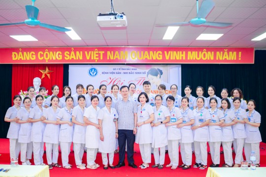 Hội thi Điều dưỡng - Hộ sinh giỏi, thanh lịch Bệnh viện Sản Nhi Bắc Ninh số 1 năm 2026