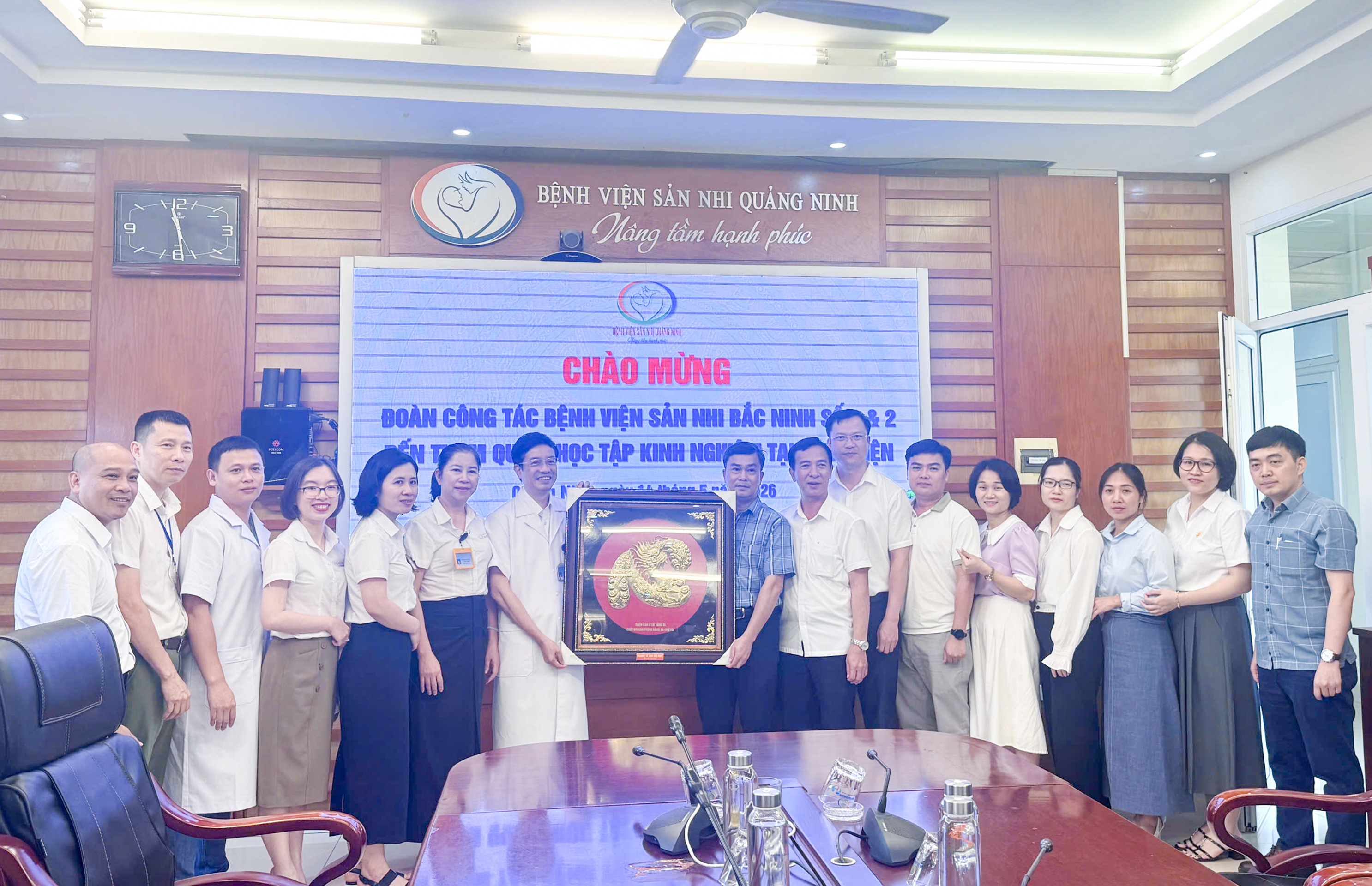 Bệnh viện Sản - Nhi Bắc Ninh số 1 tham gia Đoàn tham quan, học tập thực tế tại Bệnh viện Sản Nhi tỉnh Quảng Ninh