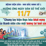 Bệnh viện Sản - Nhi Bắc Ninh số 1 hưởng ứng Ngày Dân số Thế giới 11/7 năm 2026