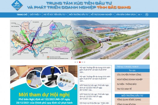 Cuộc thi trực tuyến “Tìm hiểu và sáng kiến về cải thiện môi trường đầu tư, kinh doanh của tỉnh Bắc Giang” năm 2023